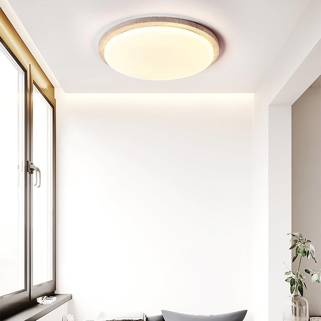 Gildenelyn Travertine Ceiling Light-Moonnatur