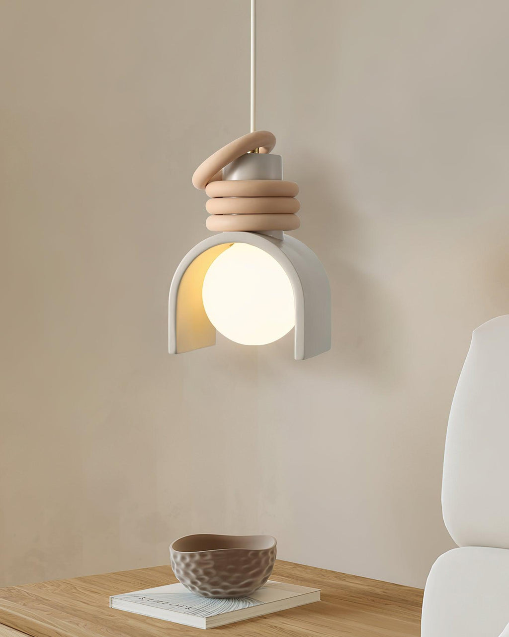 Cedriel Glass Pendant Light-Moonnatur