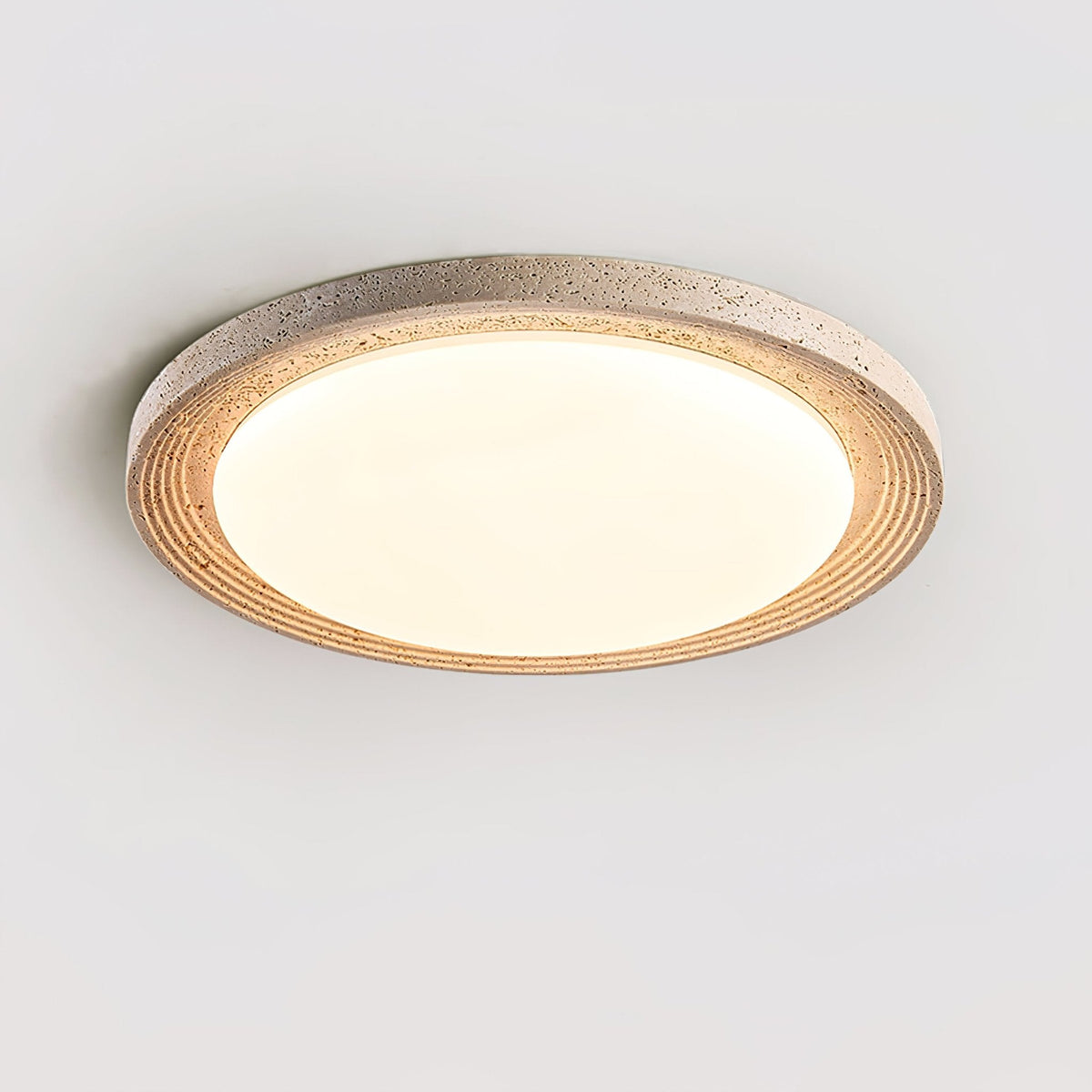 Tardenenis Travertine Ceiling Light-Moonnatur