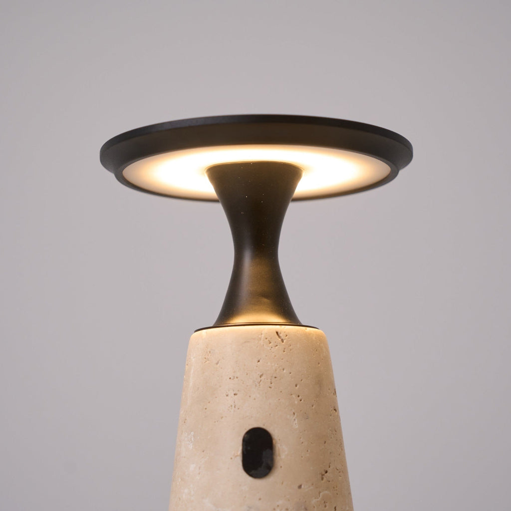 Kenrenheath Travertine Table Lamp-Moonnatur