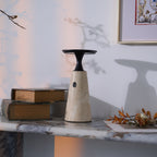 Kenrenheath Travertine Table Lamp-Moonnatur