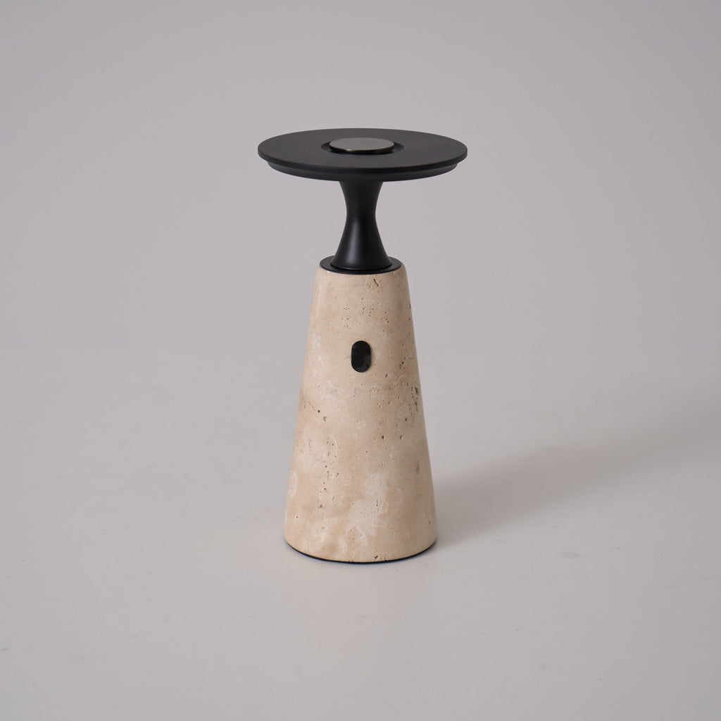 Kenrenheath Travertine Table Lamp-Moonnatur