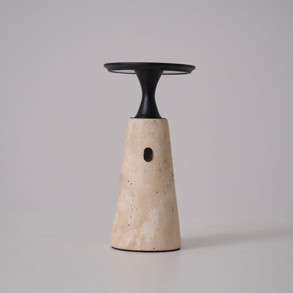 Kenrenheath Travertine Table Lamp-Moonnatur