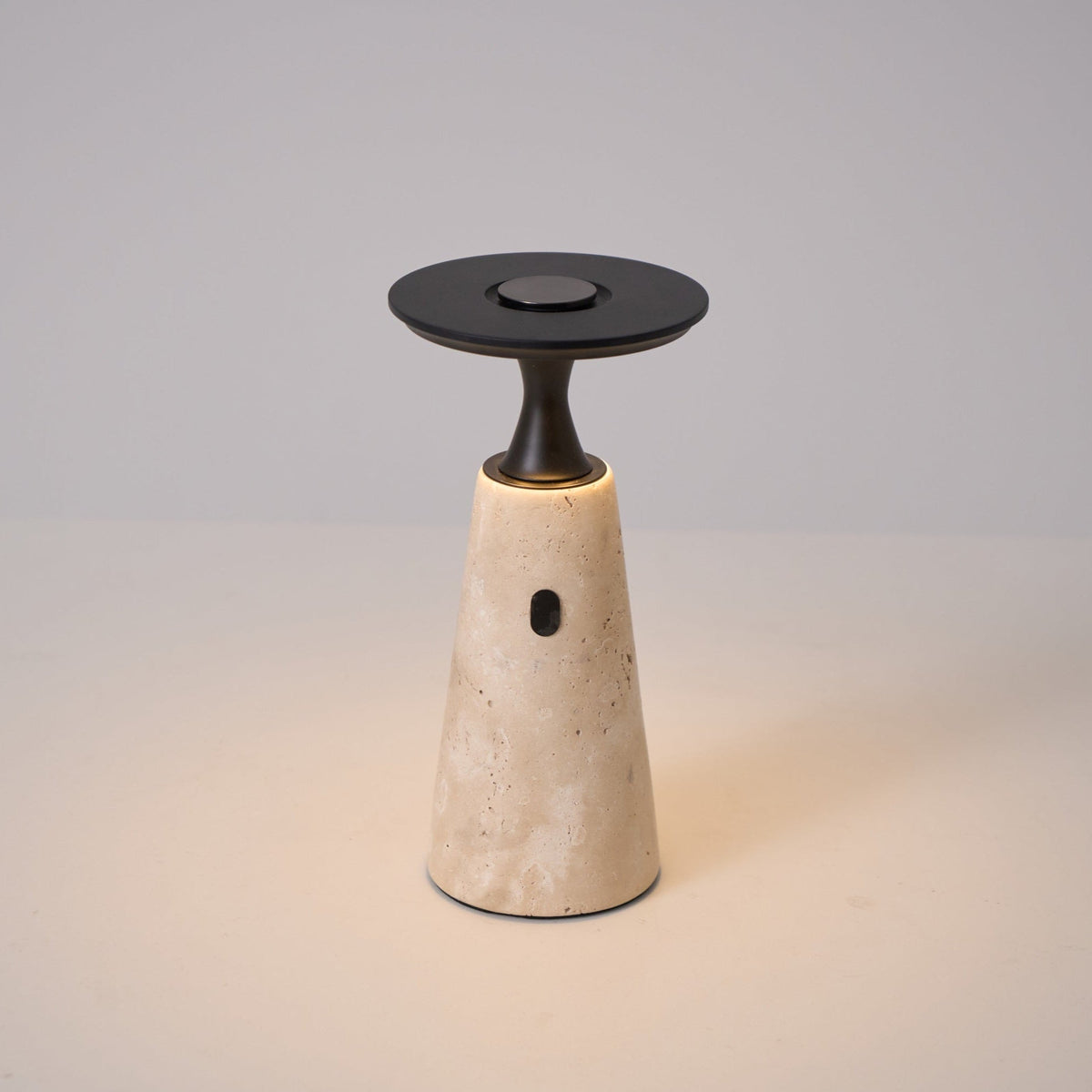 Kenrenheath Travertine Table Lamp-Moonnatur
