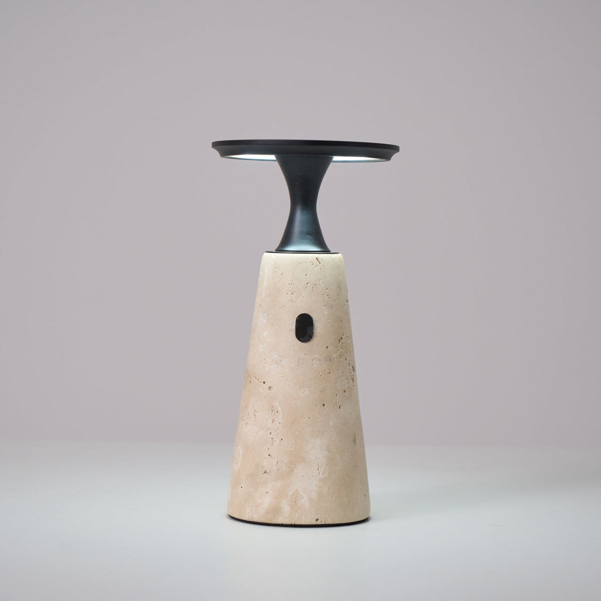 Kenrenheath Travertine Table Lamp-Moonnatur