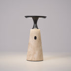 Kenrenheath Travertine Table Lamp-Moonnatur
