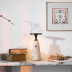 Kenrenheath Travertine Table Lamp-Moonnatur