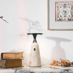 Kenrenheath Travertine Table Lamp-Moonnatur