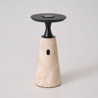 Kenrenheath Travertine Table Lamp-Moonnatur