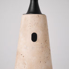 Kenrenheath Travertine Table Lamp-Moonnatur