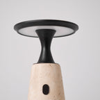 Kenrenheath Travertine Table Lamp-Moonnatur