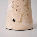 Kenrenheath Travertine Table Lamp-Moonnatur