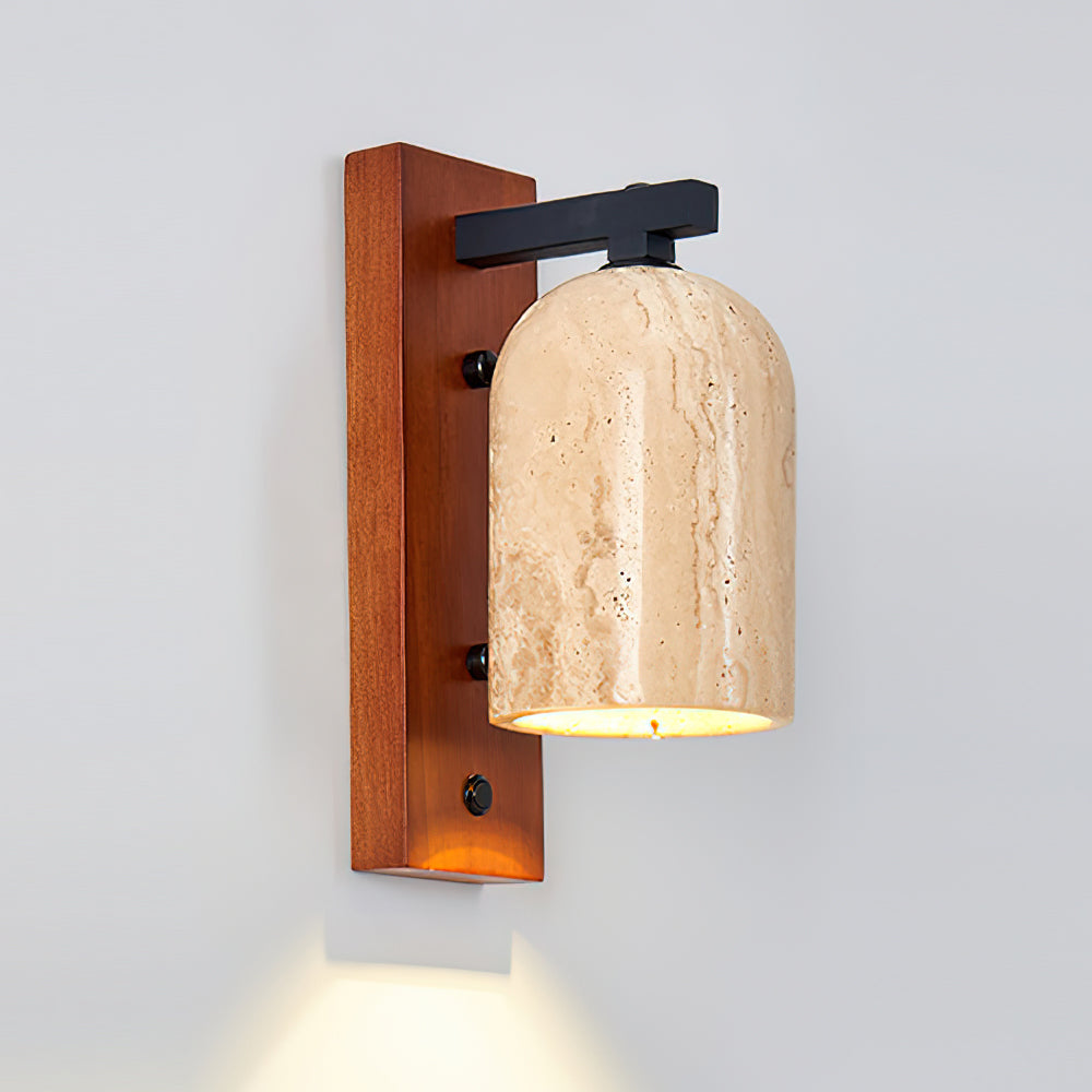 Wilvendale Travertine Wall Light-Moonnatur