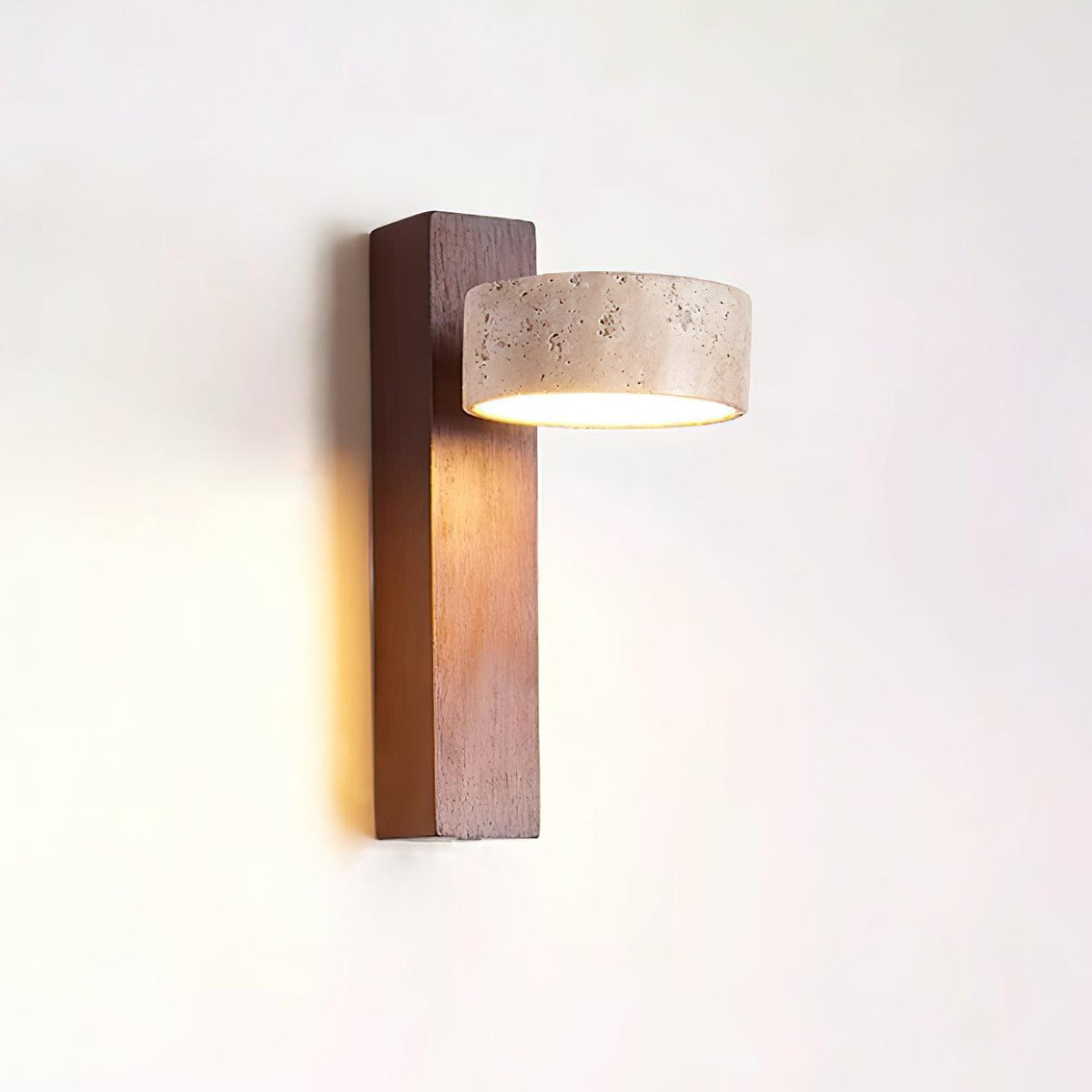 Elsenlynne Travertine Wall Light-Moonnatur