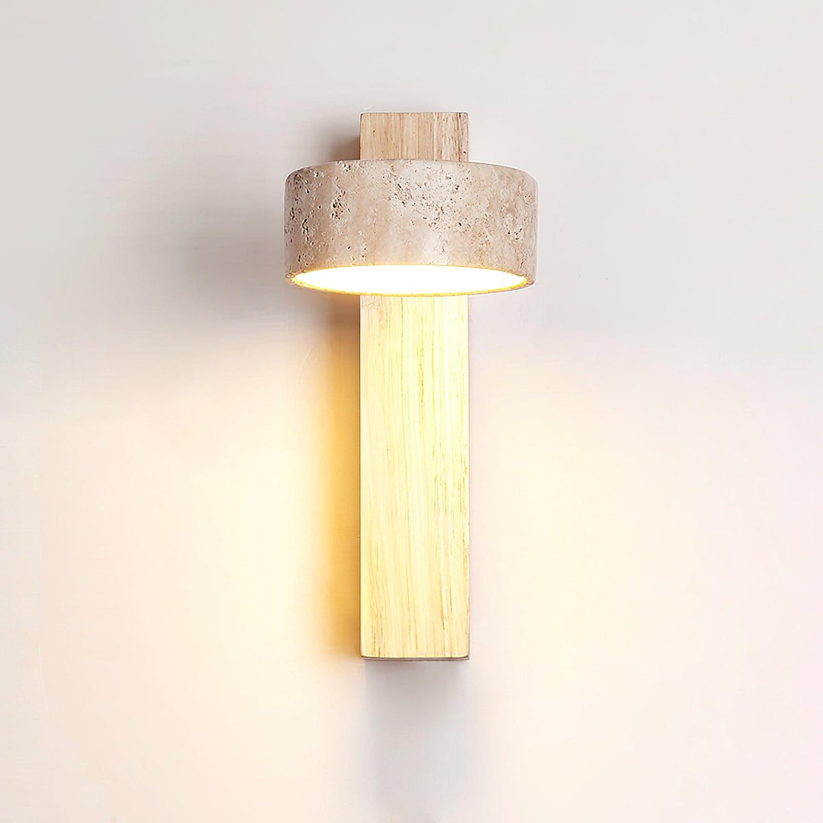 Elsenlynne Travertine Wall Light-Moonnatur
