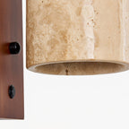 Wilvendale Travertine Wall Light-Moonnatur