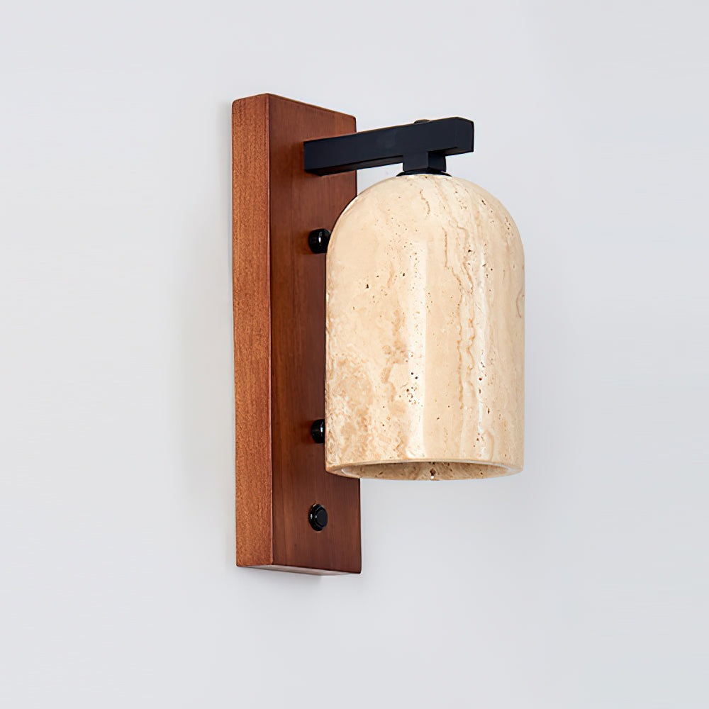 Wilvendale Travertine Wall Light-Moonnatur