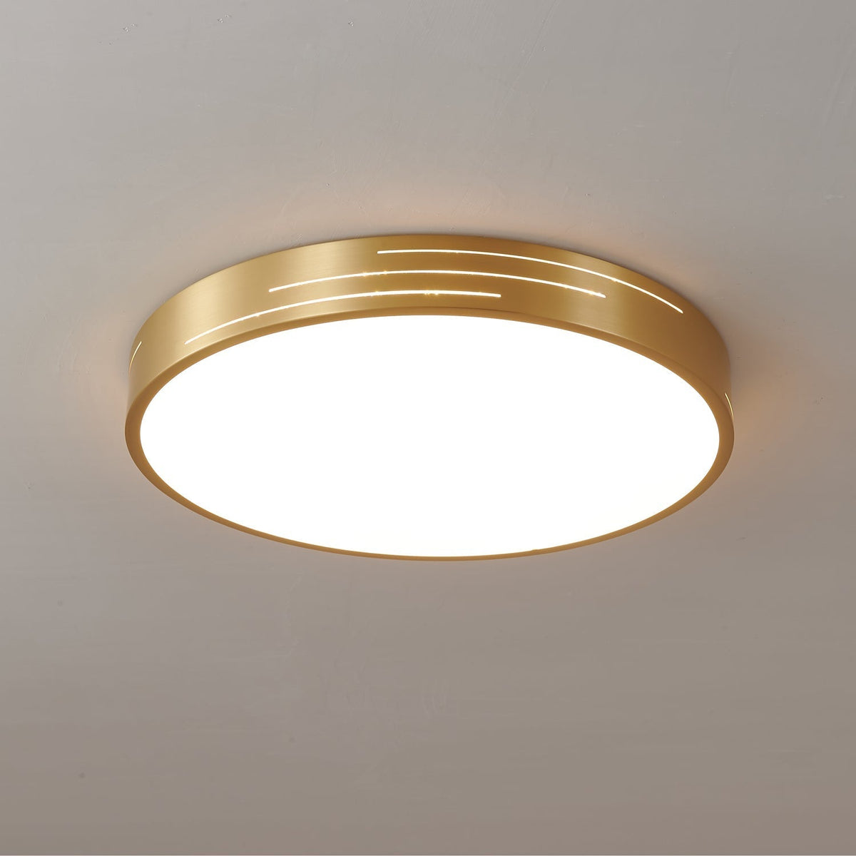 Larenaria Brass Ceiling Light-Moonnatur