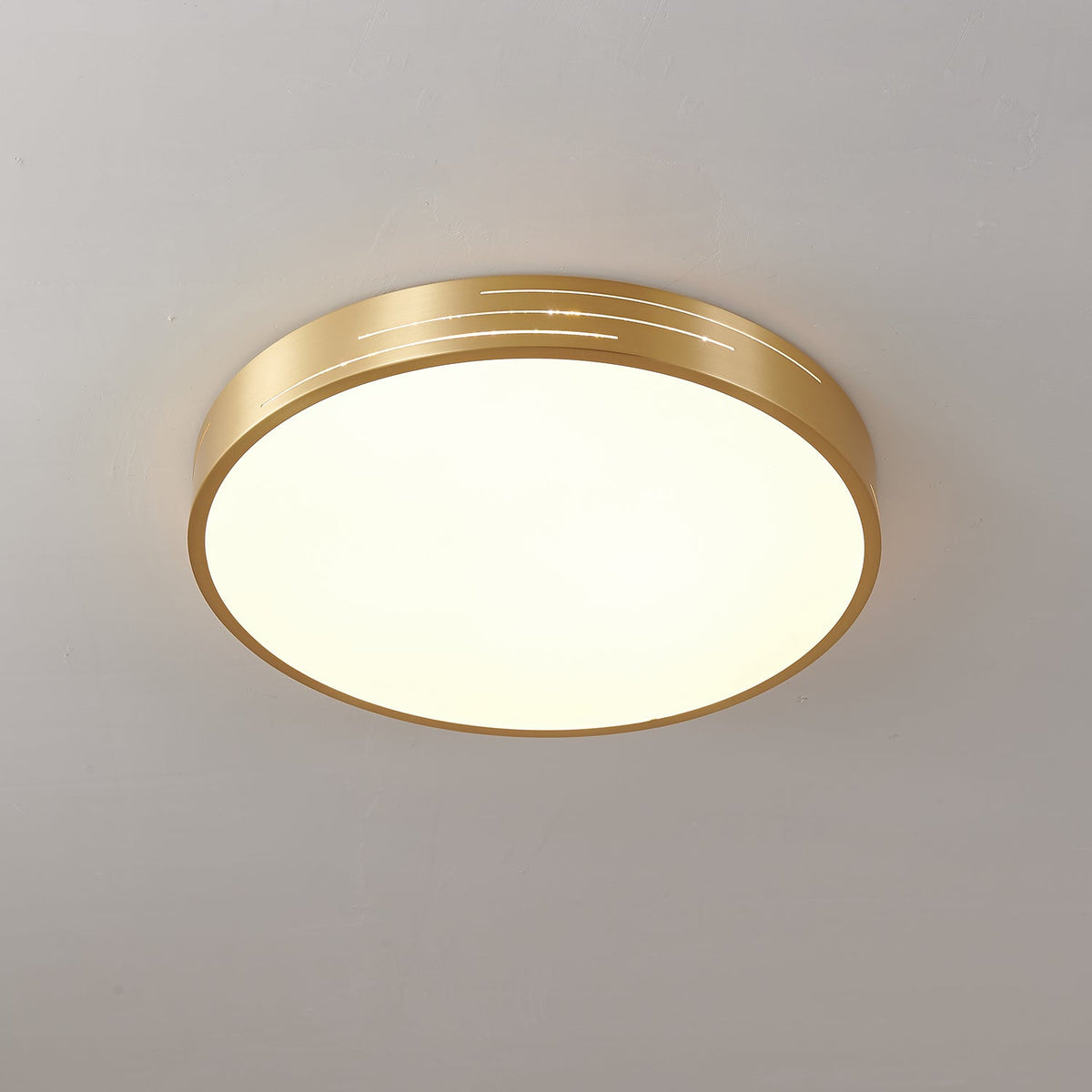 Larenaria Brass Ceiling Light-Moonnatur