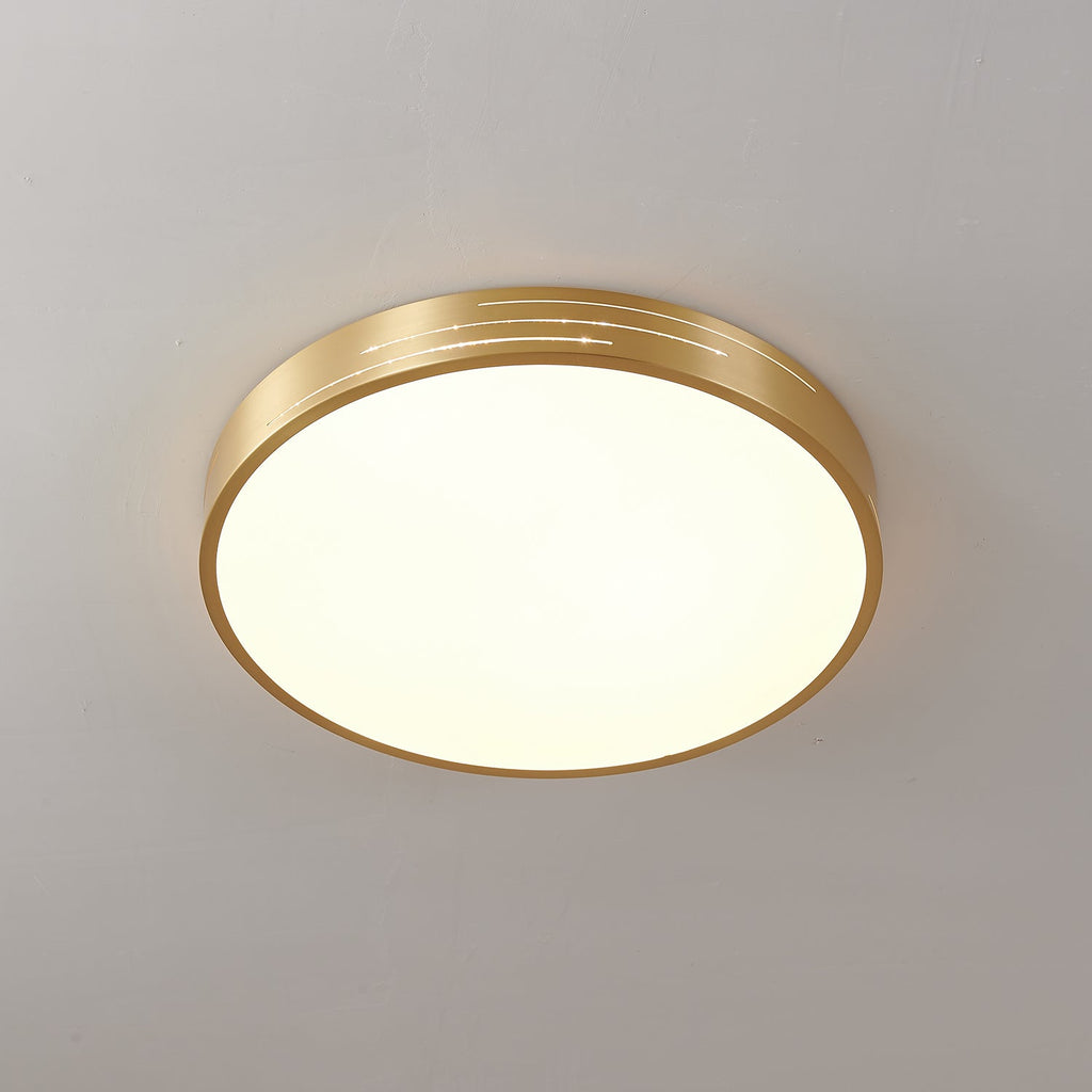 Larenaria Brass Ceiling Light-Moonnatur