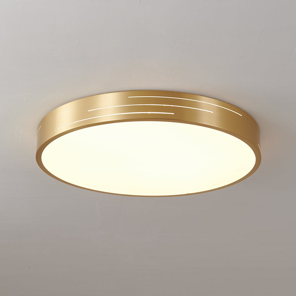 Larenaria Brass Ceiling Light-Moonnatur