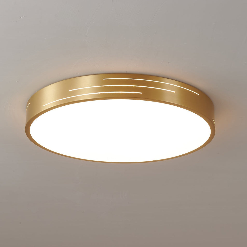 Larenaria Brass Ceiling Light-Moonnatur
