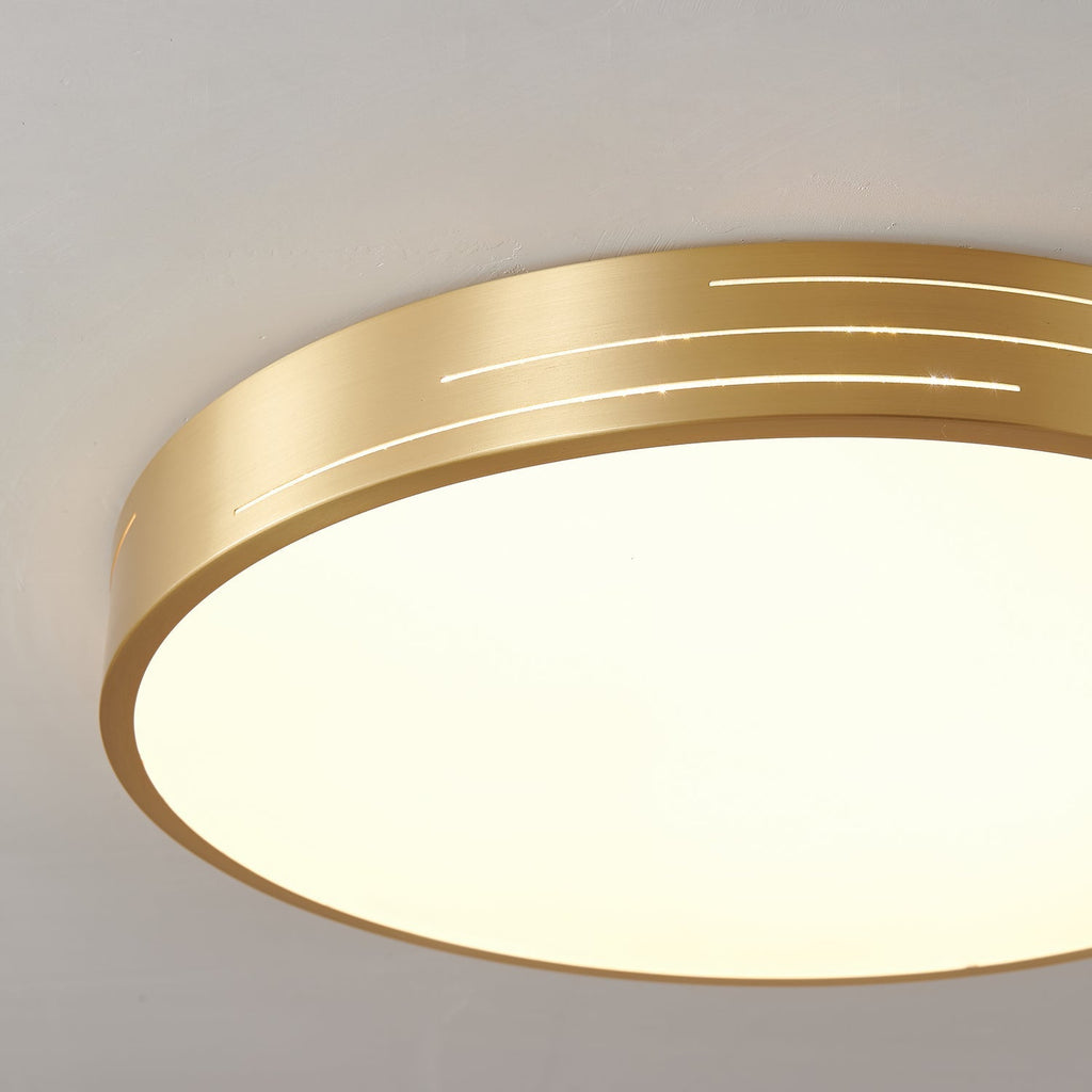Larenaria Brass Ceiling Light-Moonnatur