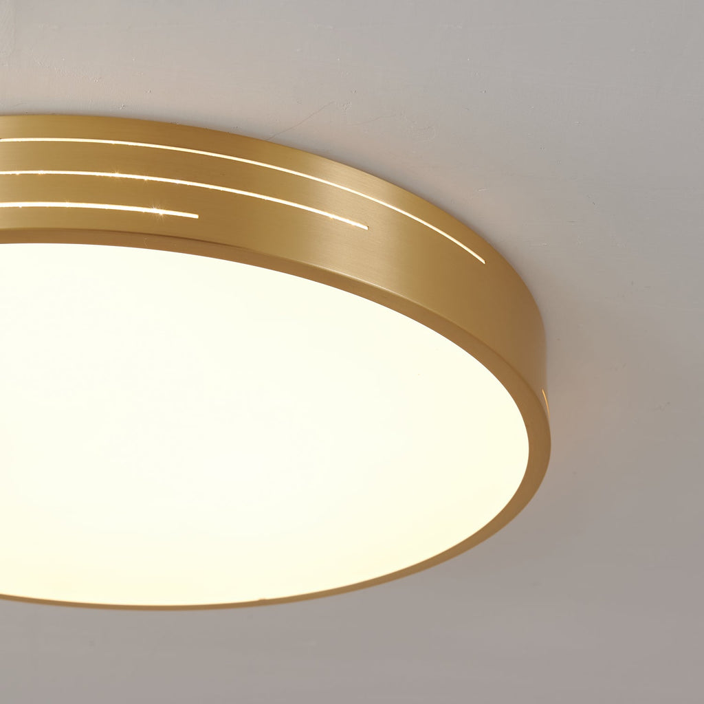 Larenaria Brass Ceiling Light-Moonnatur