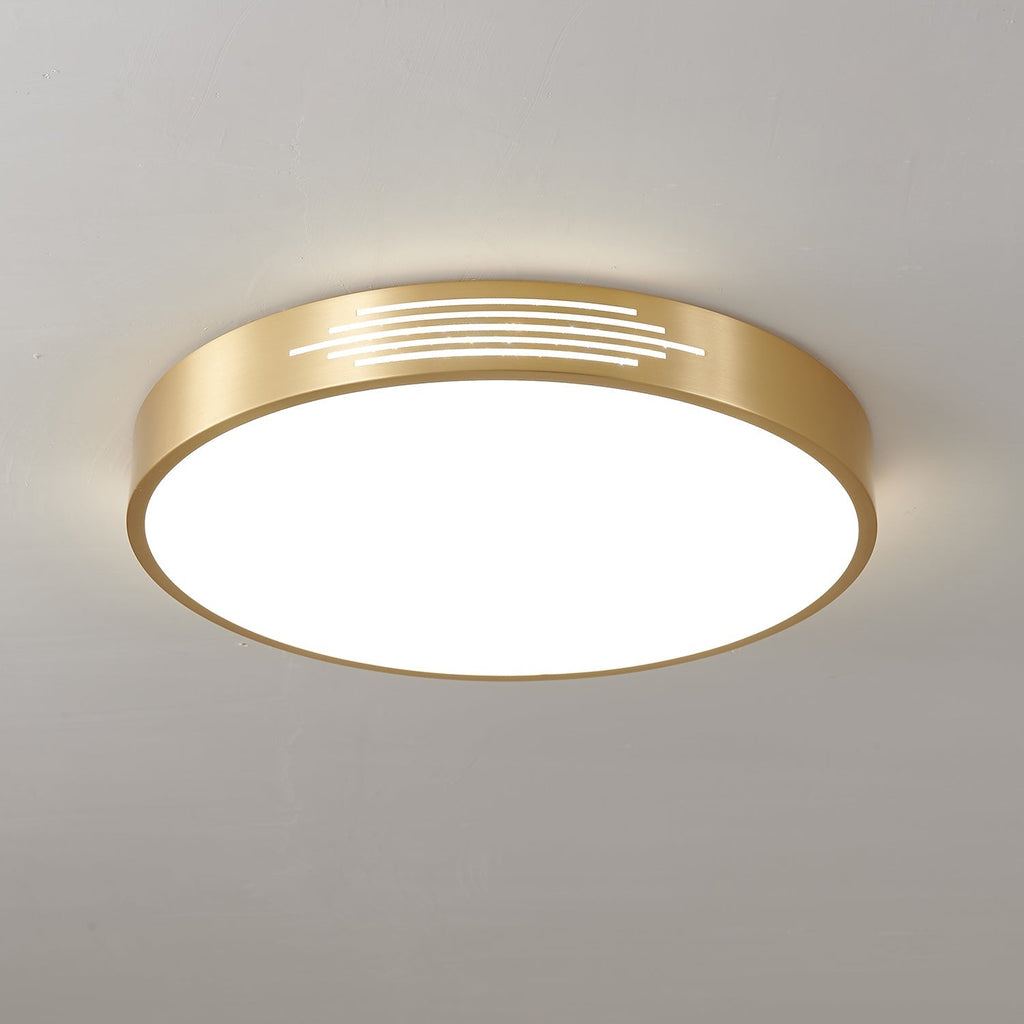 Larenaria Brass Ceiling Light-Moonnatur