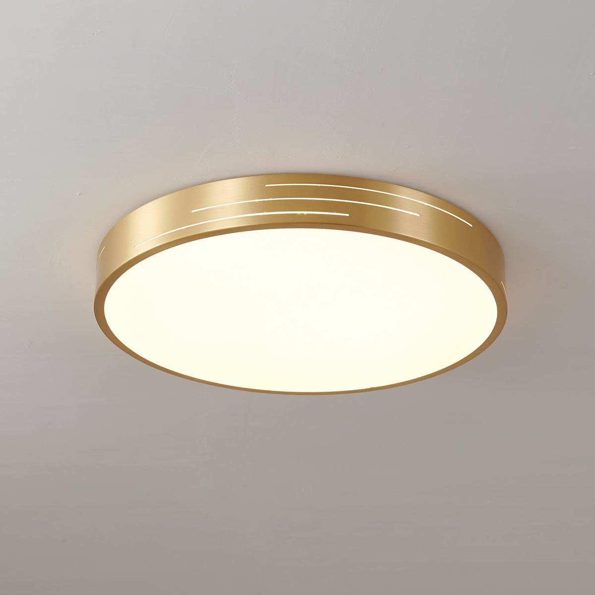 Larenaria Brass Ceiling Light-Moonnatur