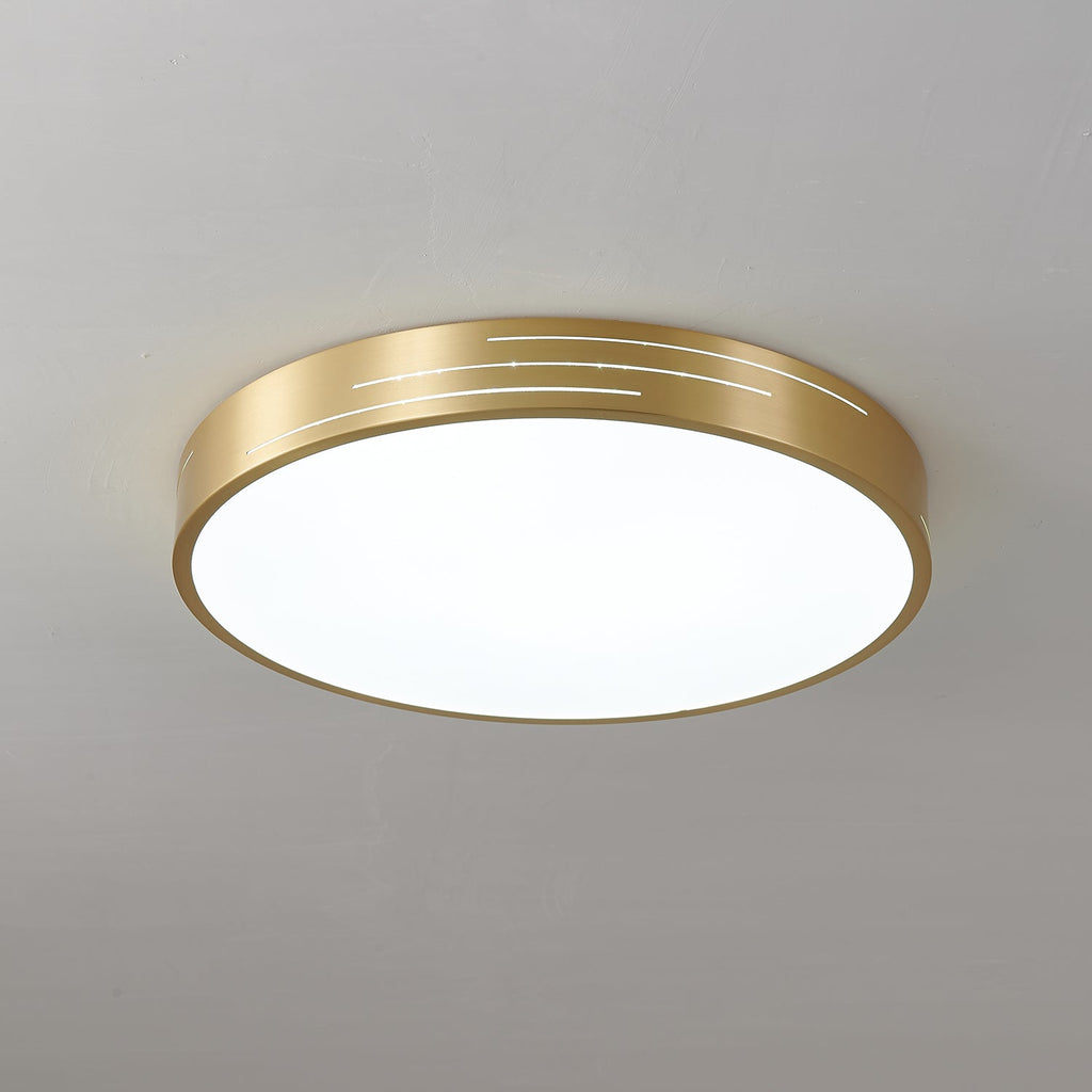 Larenaria Brass Ceiling Light-Moonnatur