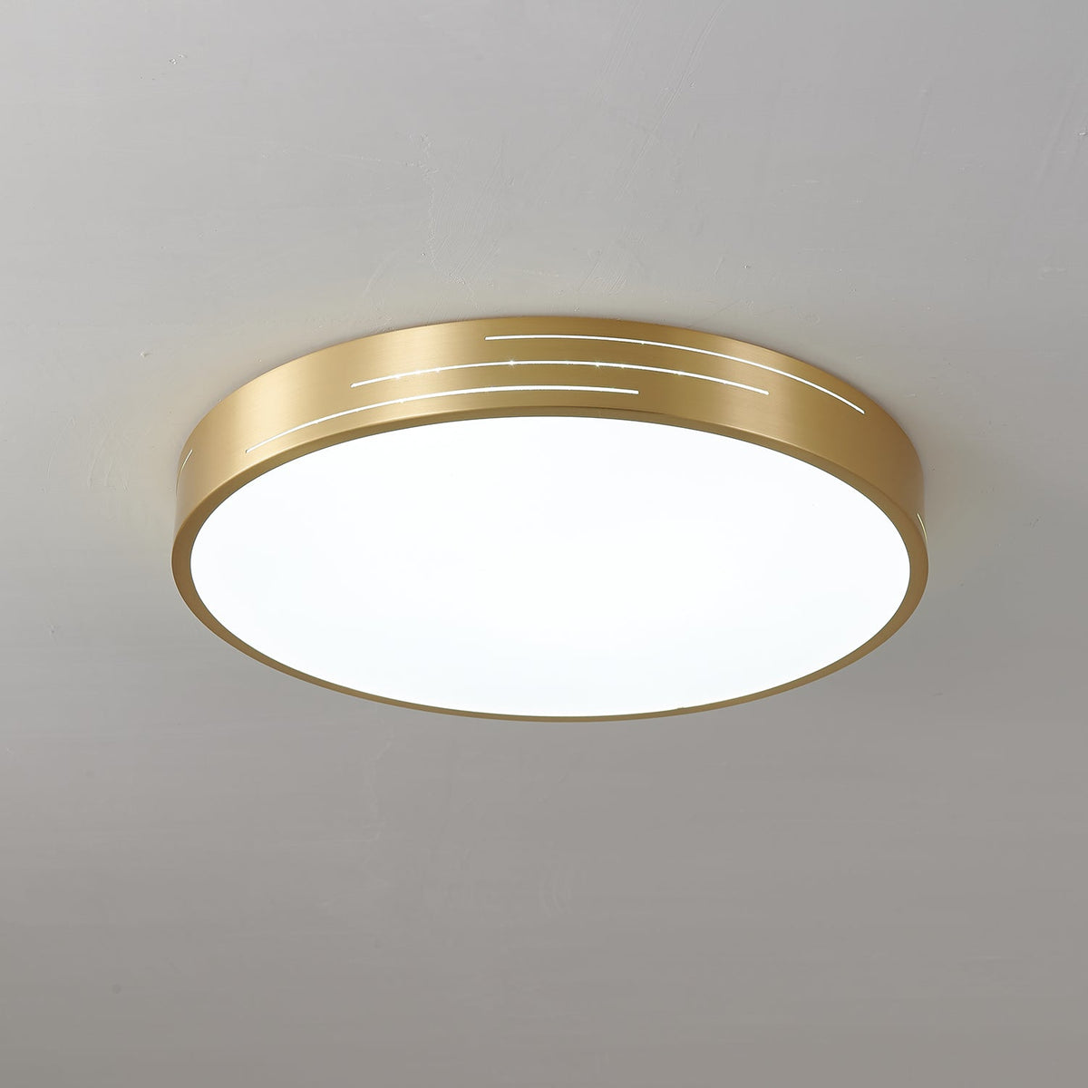 Larenaria Brass Ceiling Light-Moonnatur