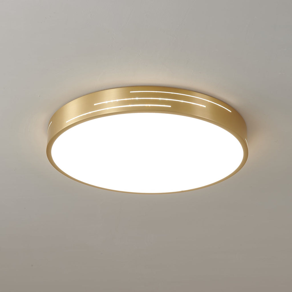 Larenaria Brass Ceiling Light-Moonnatur