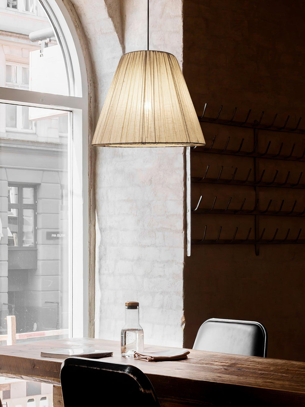 Rosella Fabric Pendant Light-Moonnatur