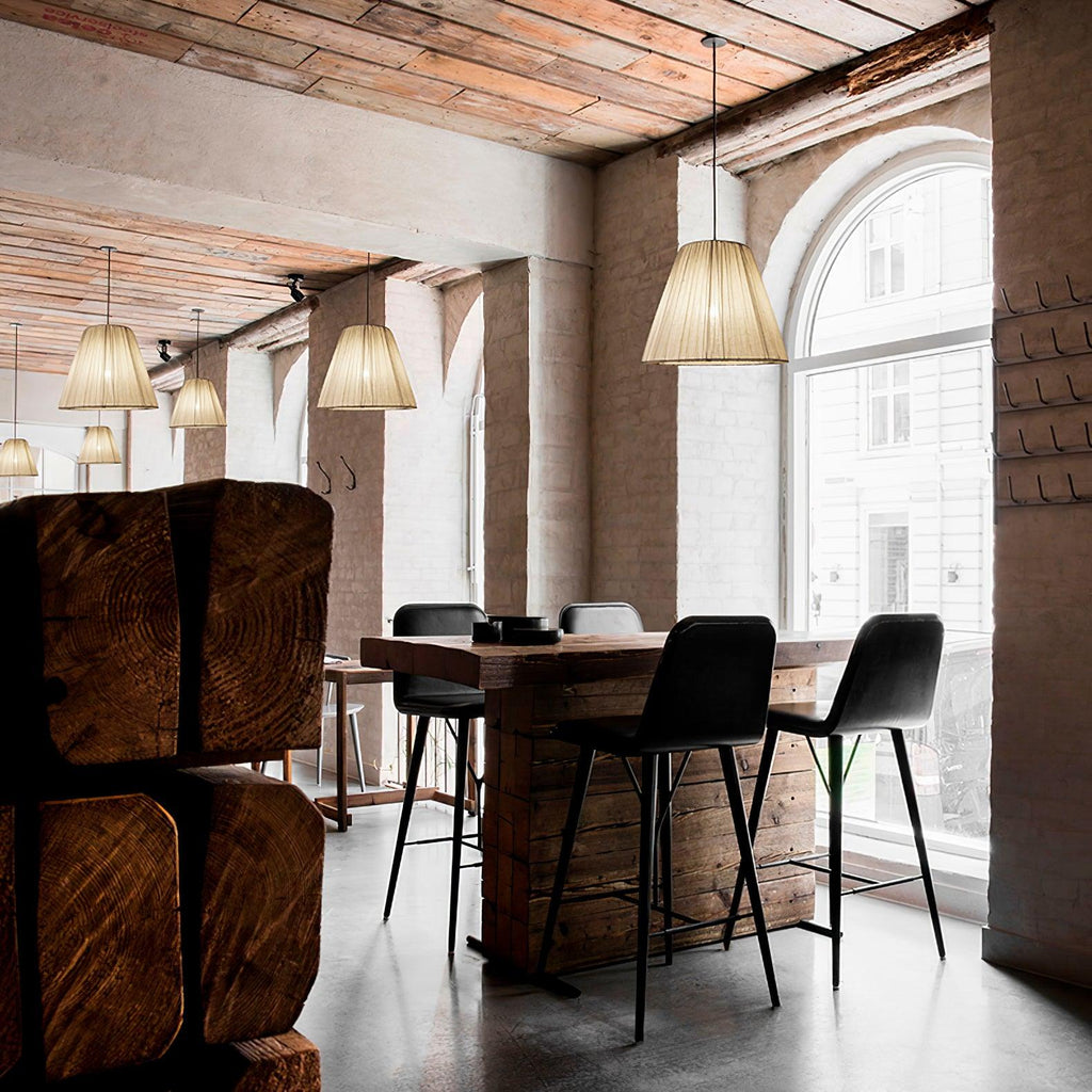 Rosella Fabric Pendant Light-Moonnatur