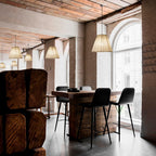 Rosella Fabric Pendant Light-Moonnatur