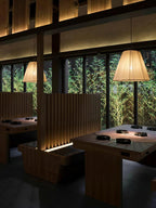 Rosella Fabric Pendant Light-Moonnatur