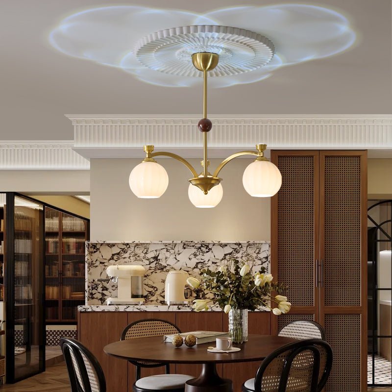 Kestara Glass Chandelier-Moonnatur