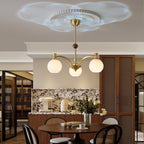 Kestara Glass Chandelier-Moonnatur