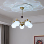 Kestara Glass Chandelier-Moonnatur