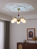Kestara Glass Chandelier-Moonnatur