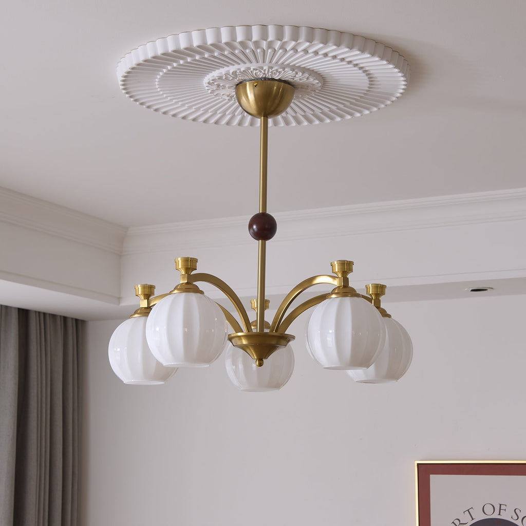 Kestara Glass Chandelier-Moonnatur