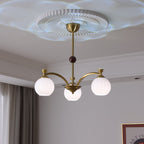 Kestara Glass Chandelier-Moonnatur