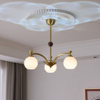 Kestara Glass Chandelier-Moonnatur