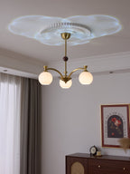 Kestara Glass Chandelier-Moonnatur