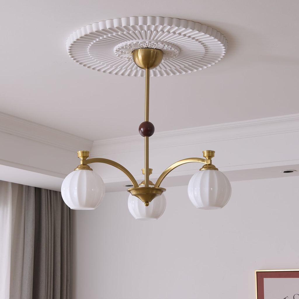 Kestara Glass Chandelier-Moonnatur
