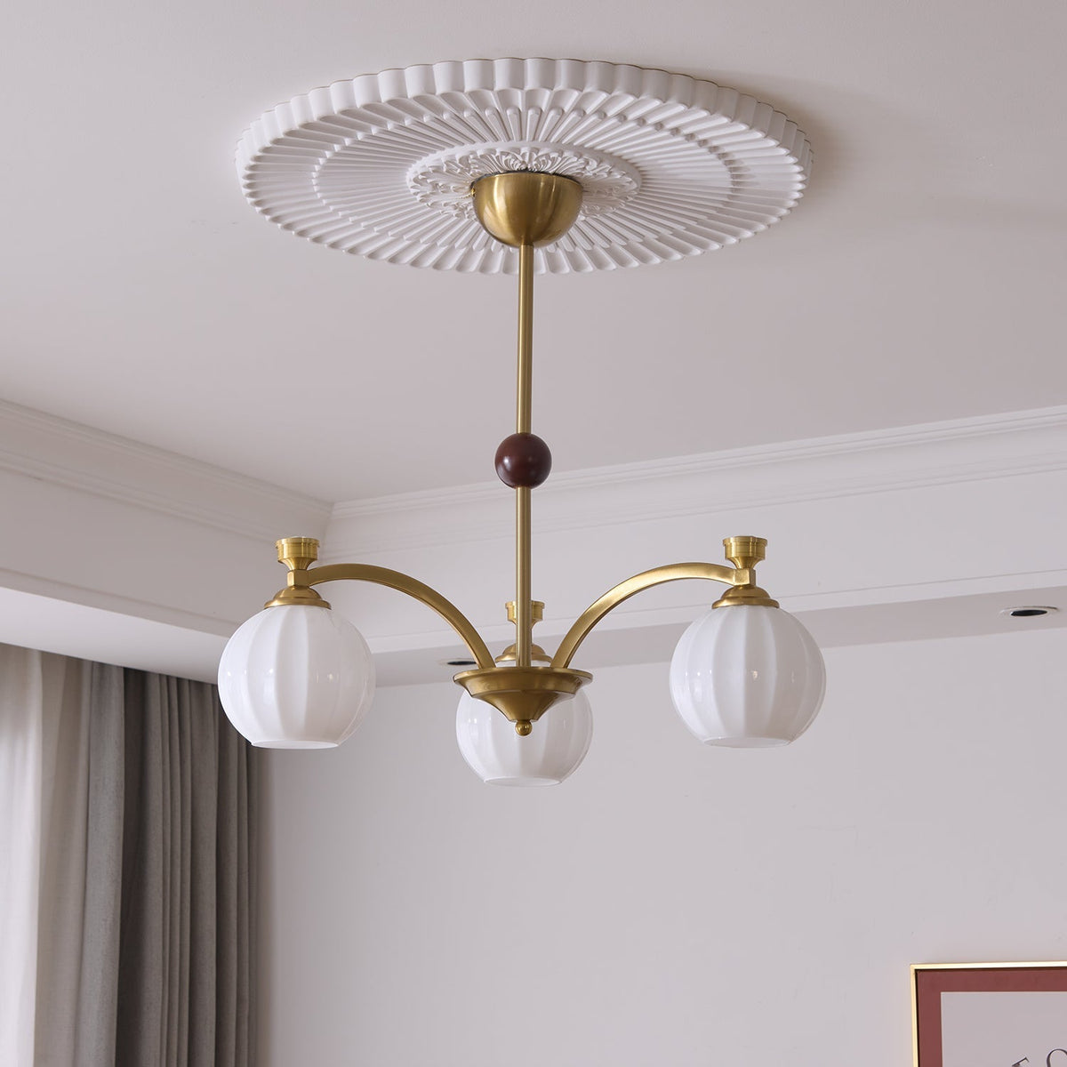 Kestara Glass Chandelier-Moonnatur