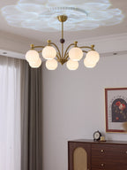 Kestara Glass Chandelier-Moonnatur