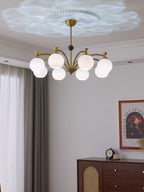 Kestara Glass Chandelier-Moonnatur