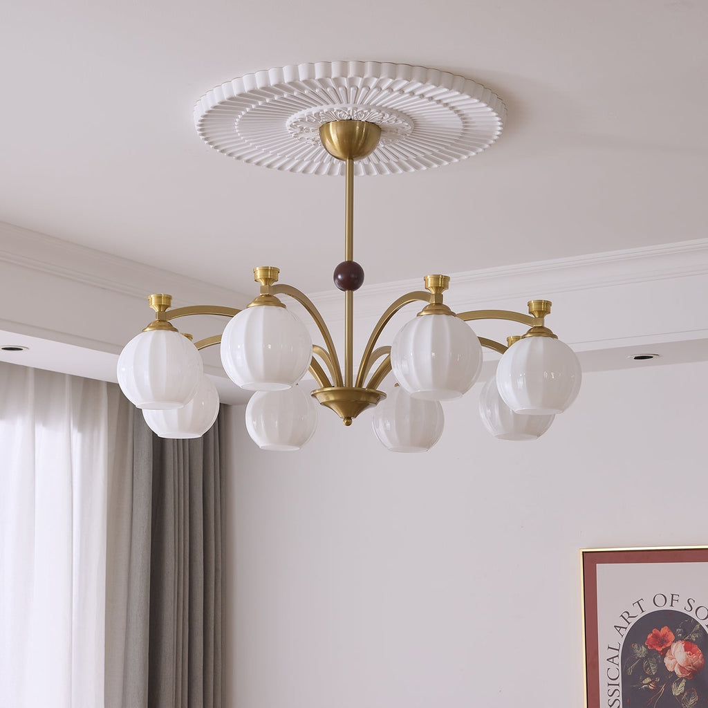 Kestara Glass Chandelier-Moonnatur